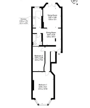 Spacious And Quiet Ground Floor Flat - Free Parking Apartment Bristol