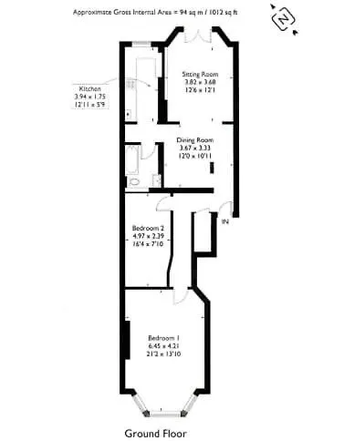 Spacious And Quiet Ground Floor Flat - Free Parking Apartmán Bristol